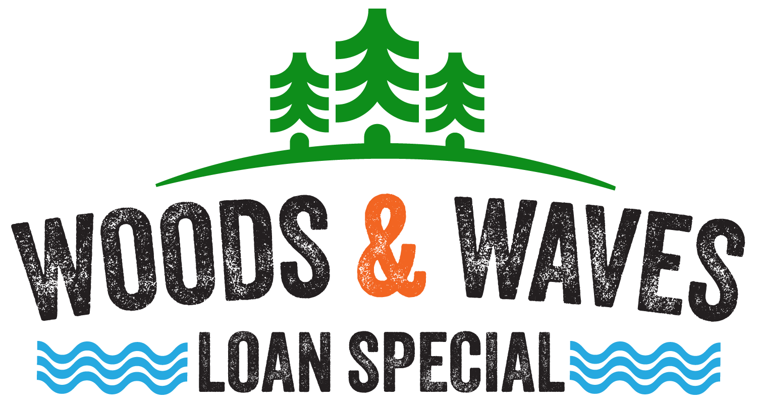 Woods and Waves Loan Special Logo