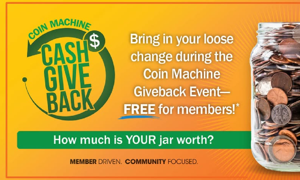 Coin Machine Giveback Event